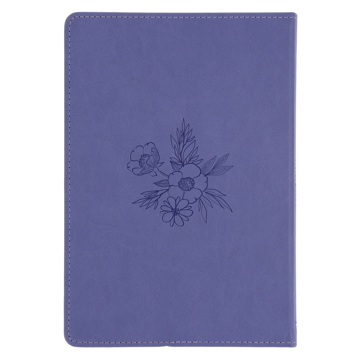 Trust in the Lord with All Your Heart Purple Faux Leather Journal