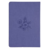 Trust in the Lord with All Your Heart Purple Faux Leather Journal