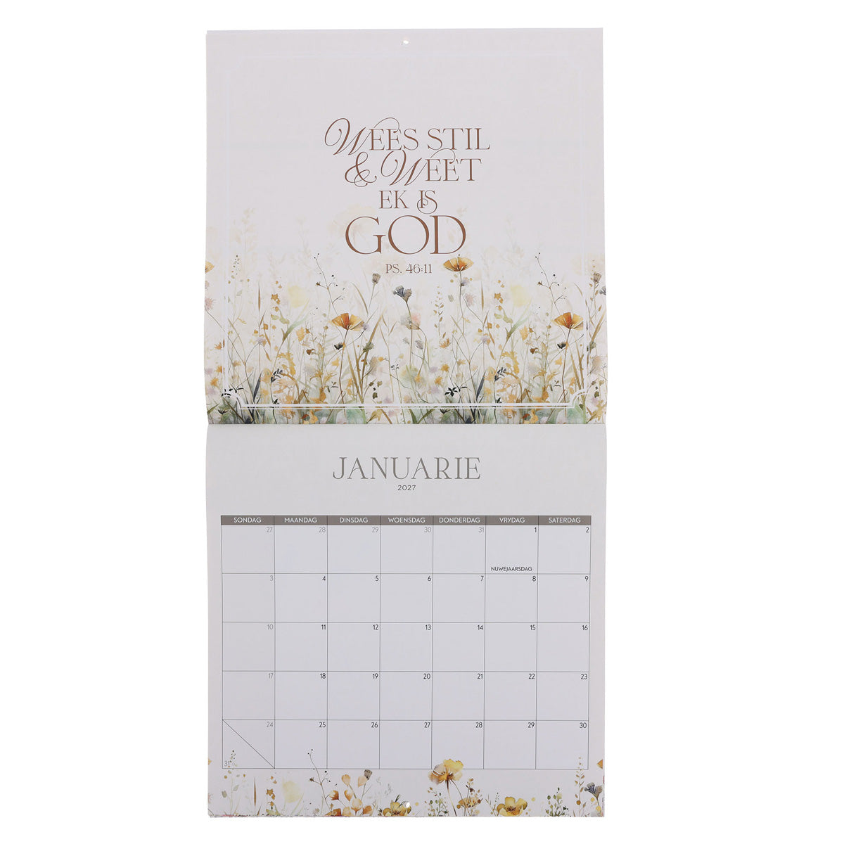 2027 Kalender - Dit Is die Dag Wat die Here Gemaak Het