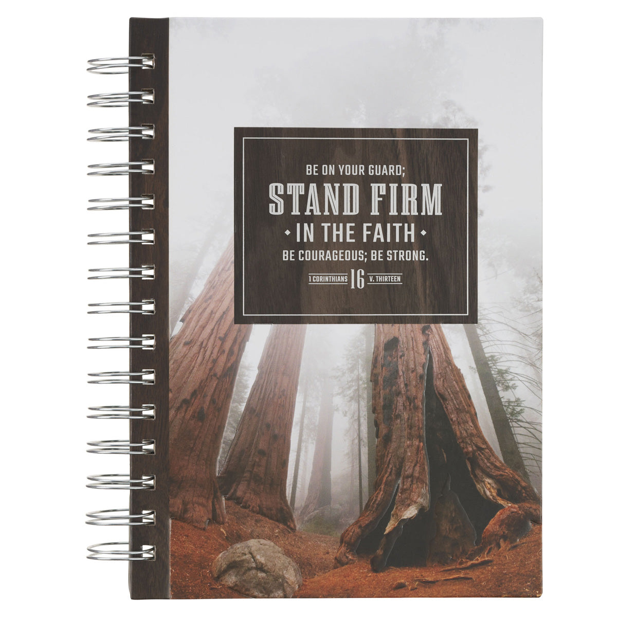 Stand Firm in the Faith Hardcover Wirebound Journal