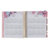 2027 Diary - 18-Month Planner for Women - He Restores My Soul - Wirebound
