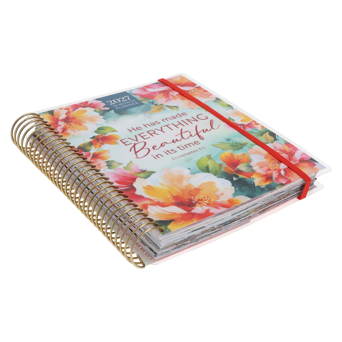 2027 Diary - 18-Month Planner for Women - Everything Beautiful - Wirebound