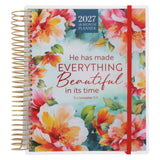 2027 Diary - 18-Month Planner for Women - Everything Beautiful - Wirebound