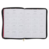 2027 Diary - 18-Month Planner for Women - Trust in the Lord - Faux Leather with Zip