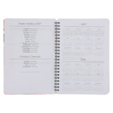 2027 Diary - Daily Planner - Be Still and Know - Wirebound