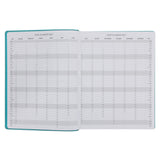 2027 A4 Executive Diary - Daily Planner - Be Still and Know - Faux Leather