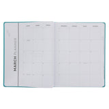 2027 A4 Executive Diary - Daily Planner - Be Still and Know - Faux Leather