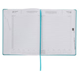 2027 A4 Executive Diary - Daily Planner - Be Still and Know - Faux Leather