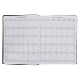 2027 A4 Executive Diary - Daily Planner - Take Heart - Faux Leather
