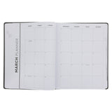 2027 A4 Executive Diary - Daily Planner - Take Heart - Faux Leather