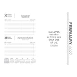 2027 Executive Diary - Daily Planner - For I Know the Plans - Faux Leather with Zip