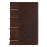 KJV Brown Vintage Genuine Leather Deluxe Gift Bible
