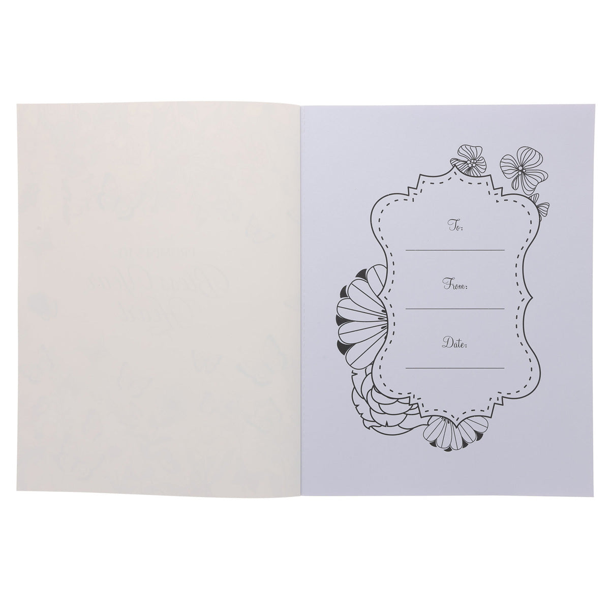 Promises to Bless Your Heart Floral Coloring Book (Paperback)