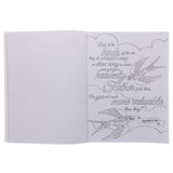 Promises from God's Word in Color Blue Floral Coloring Book (Paperback)