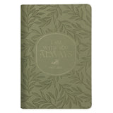 I Am with You Always Faux Leather Journal