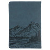 Faith Can Move Mountains Faux Leather Journal