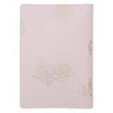 Strength and Dignity Blush Faux Leather Journal with Zipped Closure