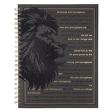 Lion Black Hardcover A4 Wirebound Journal