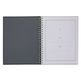 Eagles Wings Black Hardcover A4 Wirebound Journal
