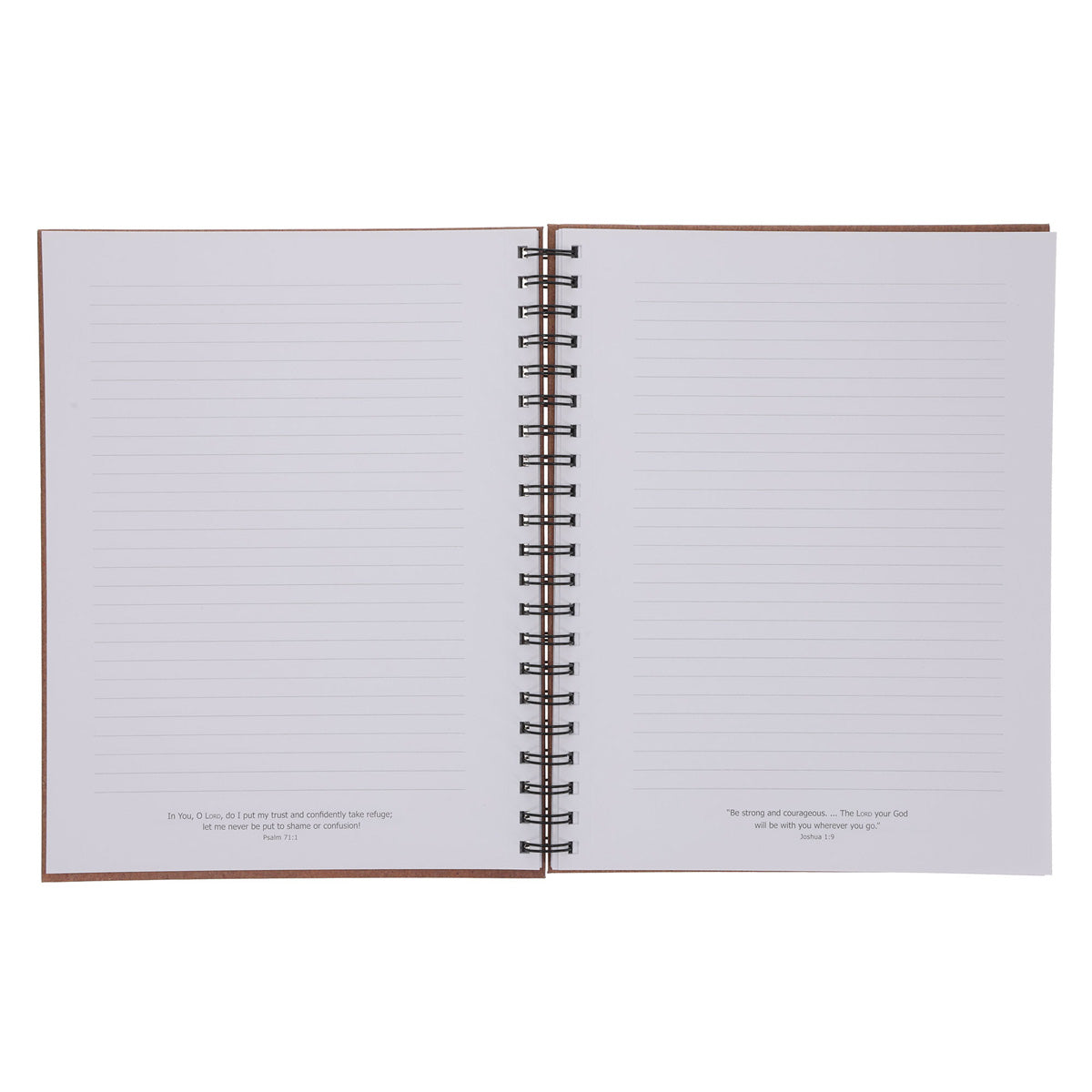 I Know the Plans Tan Hardcover A4 Wirebound Journal