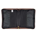 Wings Like Eagles Brown Faux Leather Bible Bag - Isaiah 40:31
