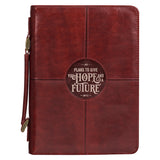 Hope & A Future Jeremiah 29:11 (Faux Leather Bible Bag)
