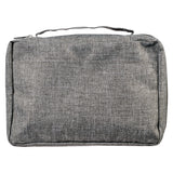 Strong & Courageous Joshua 1:9 Gray (Poly-Canvas Bible Bag)