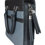 Cross Grey (Faux Leather Fashion Bible Bag)