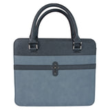 Cross Grey (Faux Leather Fashion Bible Bag)