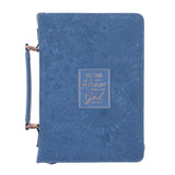 Be Still and Know That I Am God Faux Leather Bible Bag