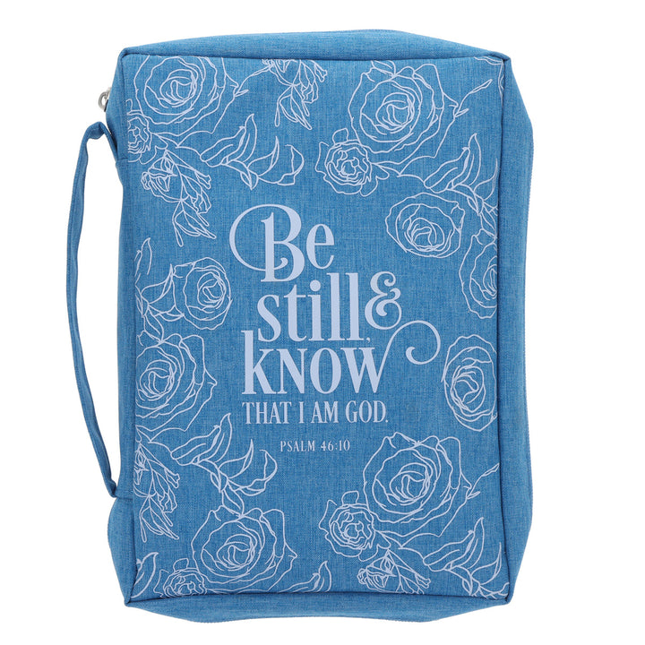 Be Still and Know That I Am God Polyester Bible Bag