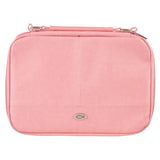 Ichthus Badge Pink Two-Fold Faux Leather Bible Bag