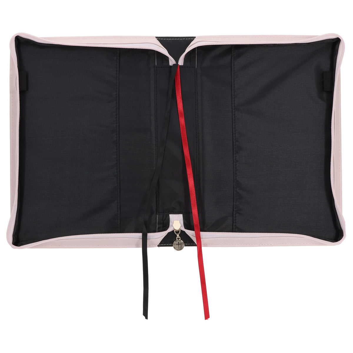 Be Still & Know Pink Faux Leather Bible Bag