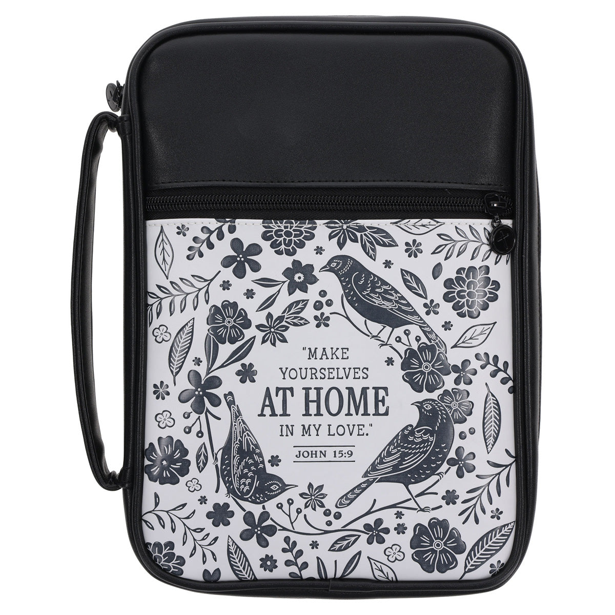 Make Yourself at Home in My Love Faux Leather Bible Bag