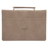 He Has Made Everything Beautiful in Its Time Faux Leather Bible Bag