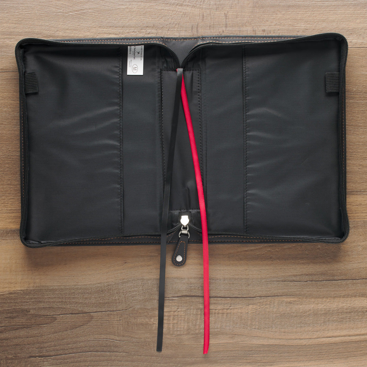 Be Strong in the Lord and in His Mighty Power Faux Leather Bible Bag