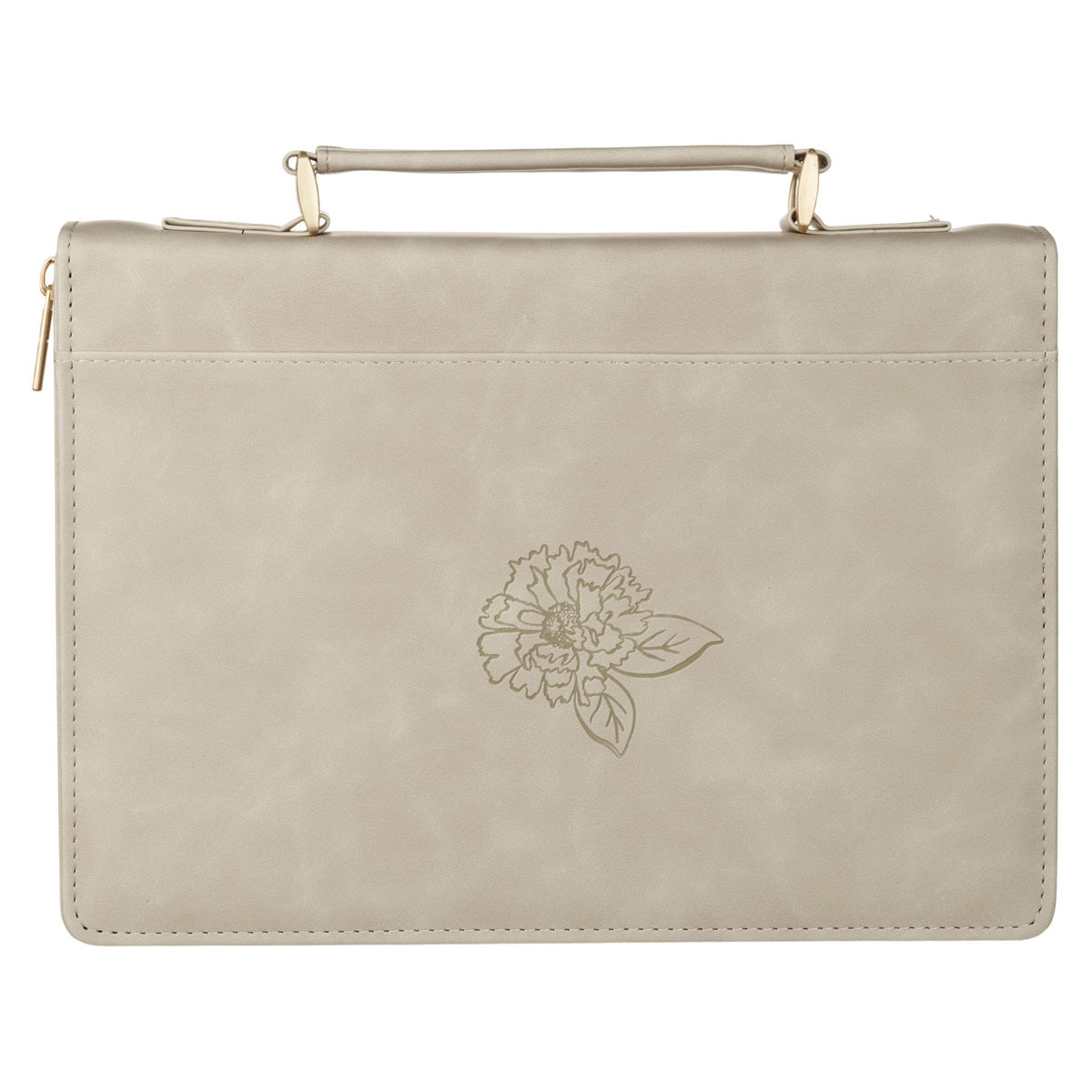 Trust in the Lord with All Thine Heart Faux Leather Bible Bag