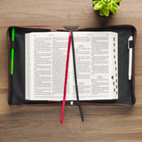 For I Know the Plans Faux Leather Bible Bag