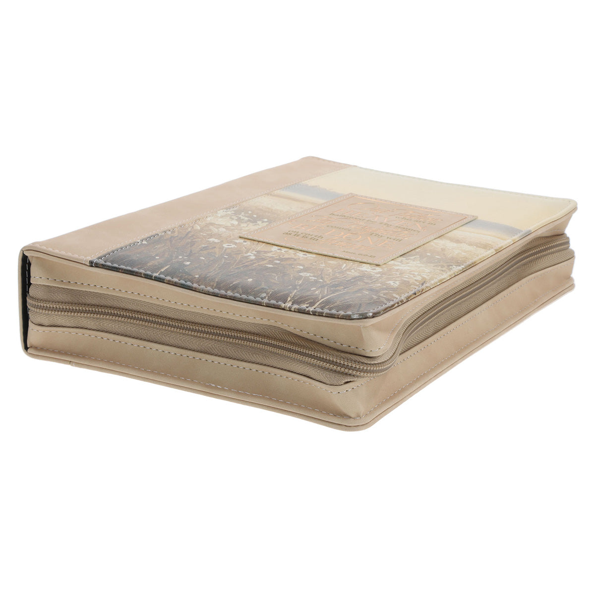 The Lord's Prayer Faux Leather Bible Bag