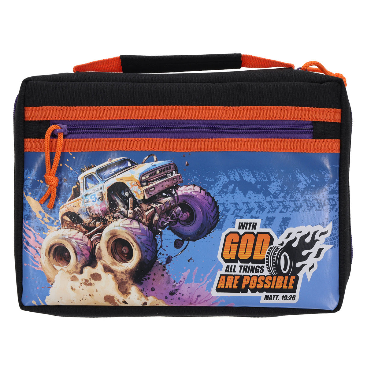 With God All Things Are Possible Polyester Bible Bag