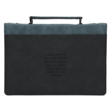 Seek First the Kingdom Faux Leather Bible Bag