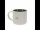 I Am with You Always Ceramic Mug with Green Interior