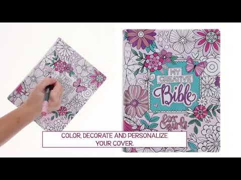 ESV Pink Coloring Hardcover My Creative Bible for Girls