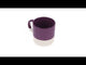 Seek First White and Purple Ceramic Mug