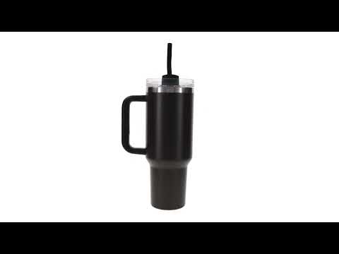 Travel Mug - Trust in the Lord (Stainless Steel, Large, Handle & Straw)